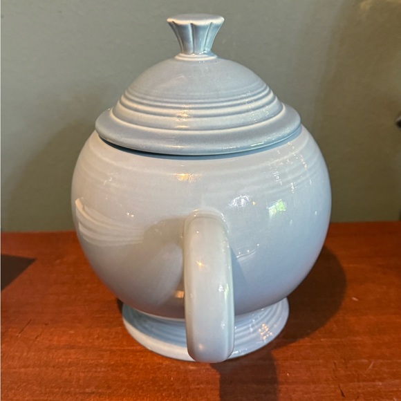 Vintage Retired Periwinkle Fiesta Ware Homer Laughlin Teapot - Picture 2 of 9